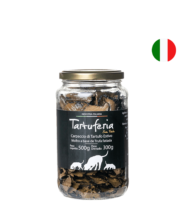 Carpaccio de Trufa Fatiada Tartuferia San Paolo 500g