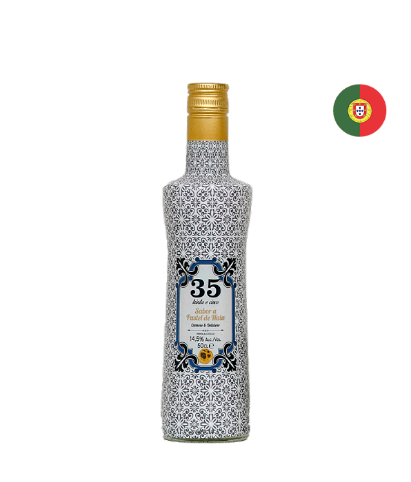 Licor Português 35 Creme de Pastel Nata 500ml