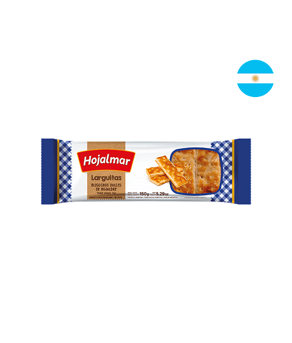 Biscoito Argentino Hojalmar Larguitas 150G