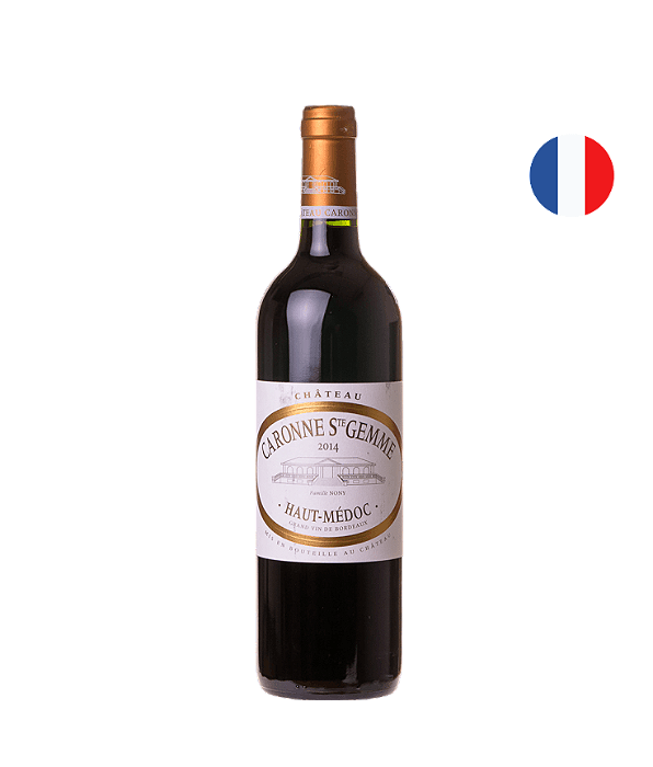 Vinho Tinto Francês S.C.E. Vignobles Nony-Borie Chateau Caronne Ste Gemme 750ml