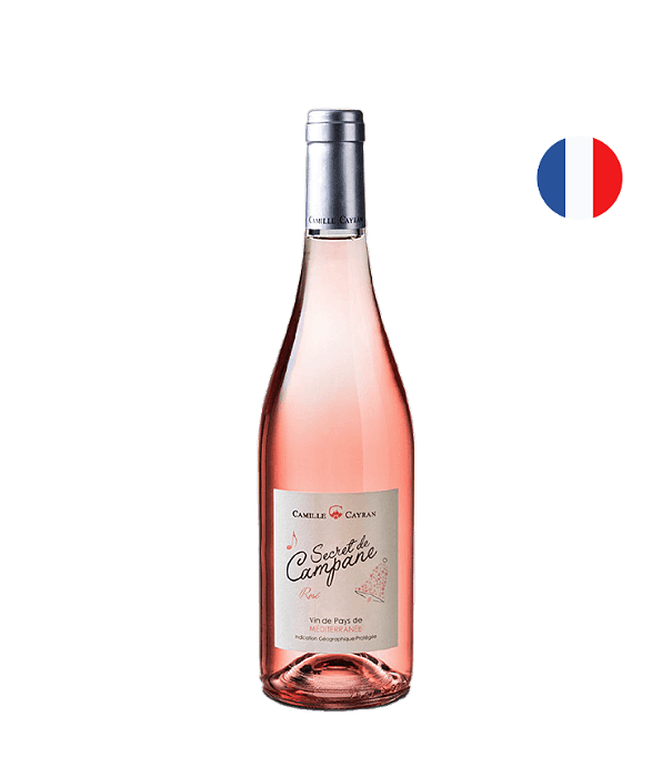 Vinho Rosé Francês Cave de Cairanne Secret 750ml