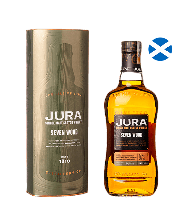 Whisky Escocês Jura Seven Wood Single Malt 700ml
