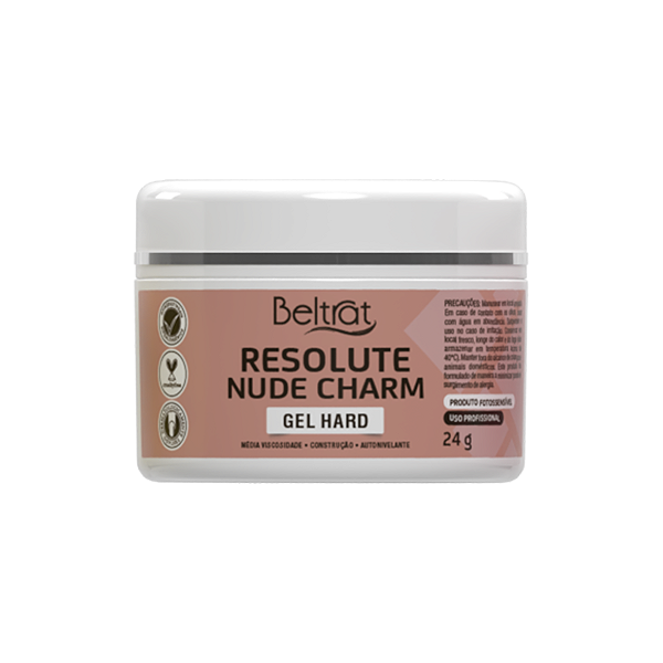 Gel Resolute - Nude Charm 24g Beltrat