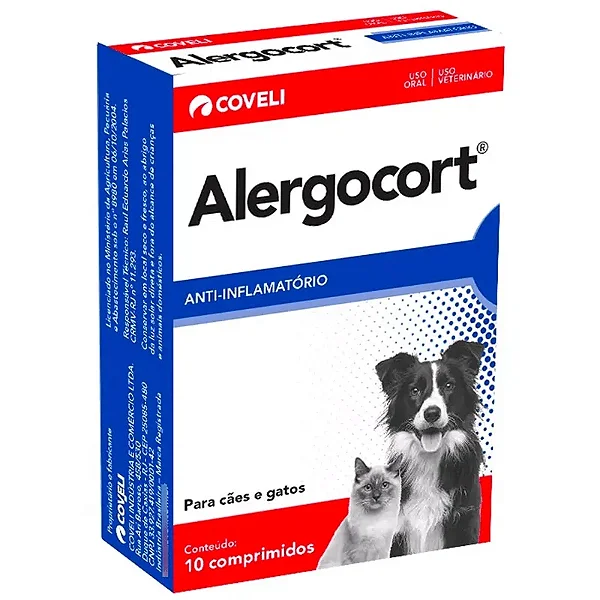 Alergocort Coveli 10 Comprimidos 200mg