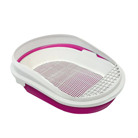 Bandeja Higiênica Furba Rosa Furacão Pet Único