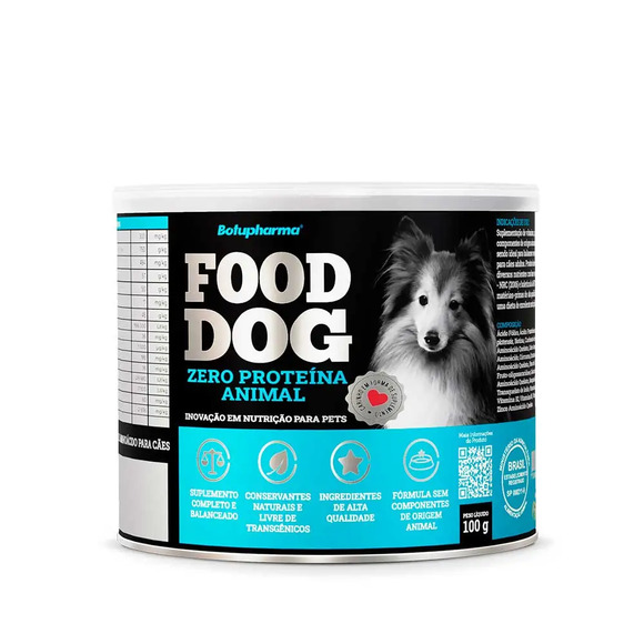 Suplemento Food Dog Zero Proteína Animal 100g
