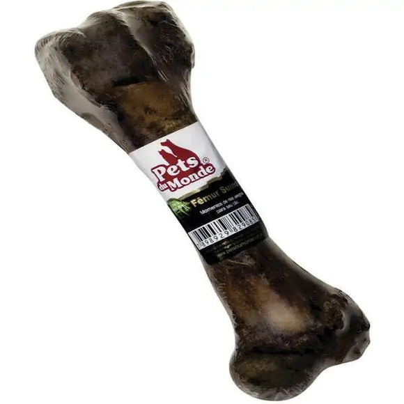Mordedor Natural Para Cachorro Cannix Fêmur Suíno Único