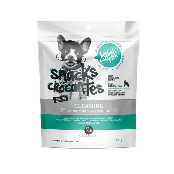 Snack Crocante Herbal Complex Cleaning Oh Là Là Pet 150g