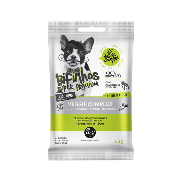 Bifinhos Super Premium Veggie Complex Oh Là Là Pet 60g