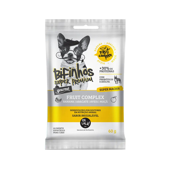 Bifinhos Super Premium Fruit Complex Oh Là Là Pet 60g