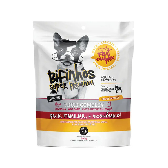Bifinhos Super Premium Fruit Complex Oh Là Là Pet 300g