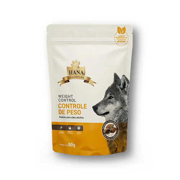 Petiscos Hana Nuggets para Cães Controle de peso 80 g