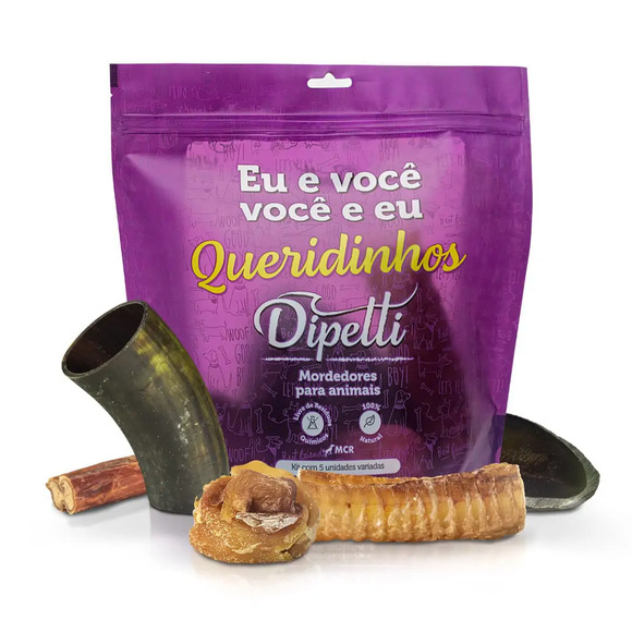 Mordedor Queridinhos - Chifre, casco, traquéia, empadinha e vergalho Dipetti Único