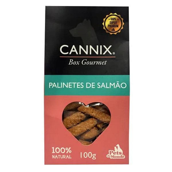 Cannix Gourmet Palinetes De Salmao 100 g