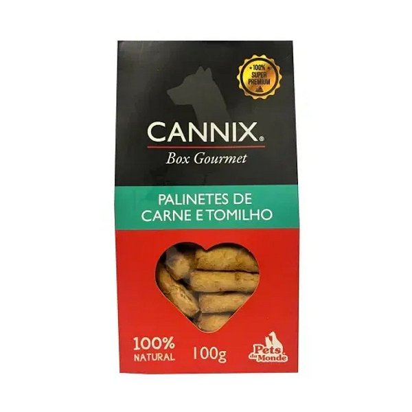 Cannix Gourmet Palinetes Carne E Tomilho 100 g
