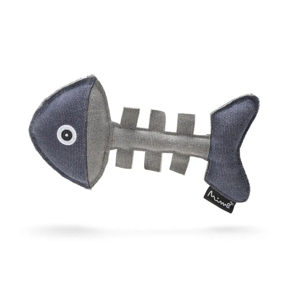 Brinquedo de Pelúcia para Cães Peixe Canvas Mimo Único