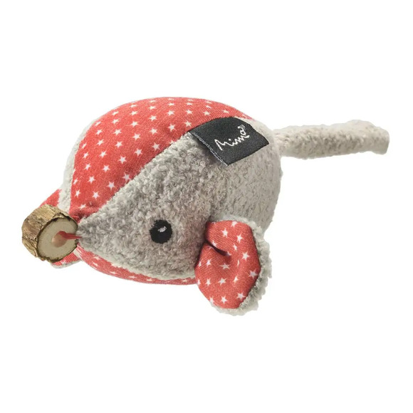 Brinquedo De Pelúcia Para Gatos Ratinho Patterns Star Cinza Mimo Único
