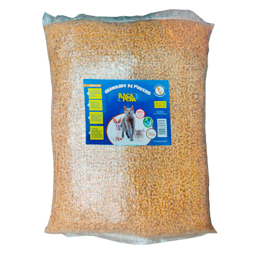Granulado de Madeira Raça Pura 15kg