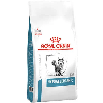 Ração Royal Canin Feline Veterinary Diet Hypoallergenic para Gatos com Alergia Alimentar 400g