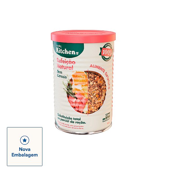 Refeição Natural Zee.Dog Kitchen Lata Sem Cereais para Cães Adultos 400g
