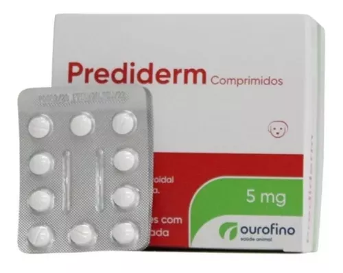Prediderm Ourofino 5mg 10 Comprimidos