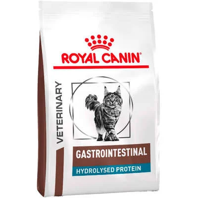 Ração Royal Canin Feline Veterinary Diet Gastro Intestinal Hydrolysed Protein para Gatos 1,5kg