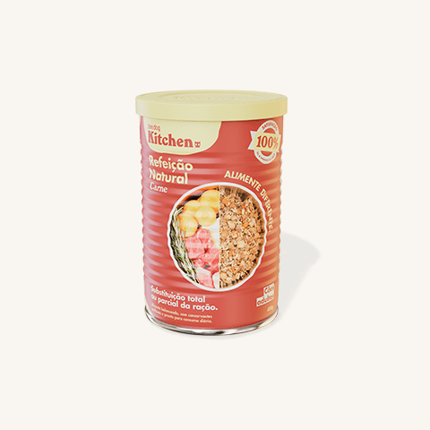 Refeição Natural Zee.Dog Kitchen Lata para Cães Sabor Carne 400g