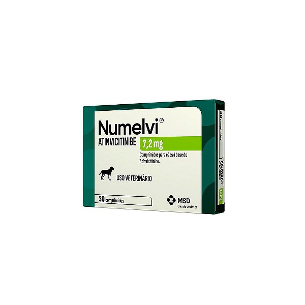 Medicamento Numelvi para Cães 7,2 mg 30 Comprimidos