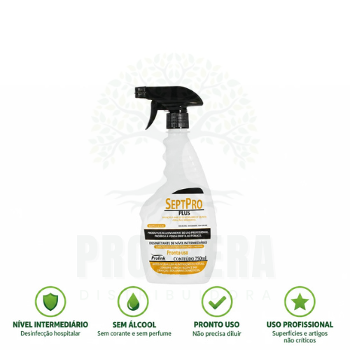 Desinfetante 5ª geração Septpro Plus 750ml - PROLINK