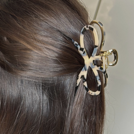 Prendedor Laço Metal + Acetado