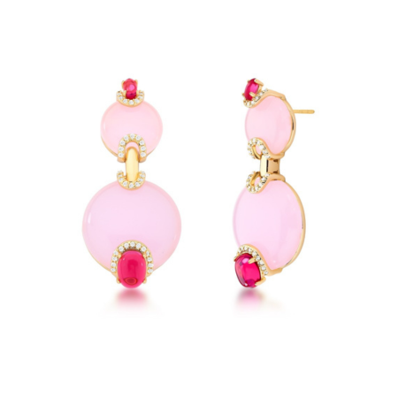 Brinco Pink Velvet - Pink Velvet