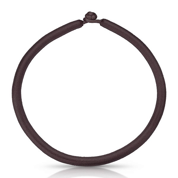 Cordão Tecido Café