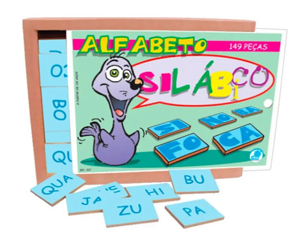 Alfabeto Silábico c/149 pçs