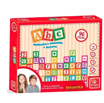 ABC Maiúsculas, Minúsculas + Números
