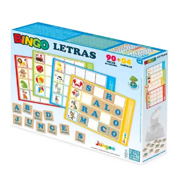 Bingo Letras c/ 90pçs