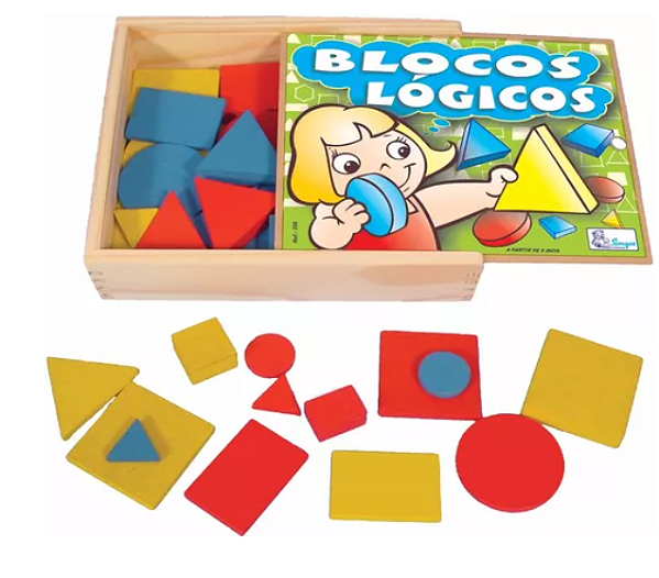 Blocos Lógicos c/48pçs