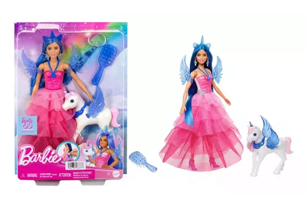 Barbie Safira Unicórnio Alado
