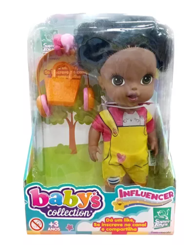 Boneca Baby's Influencer Negra