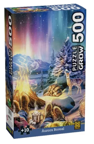 Quebra Cabeça Aurora Boreal c/500 pçs