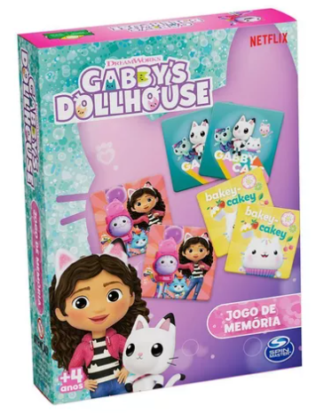 Memória Gabby's DollHouse c/54 pçs