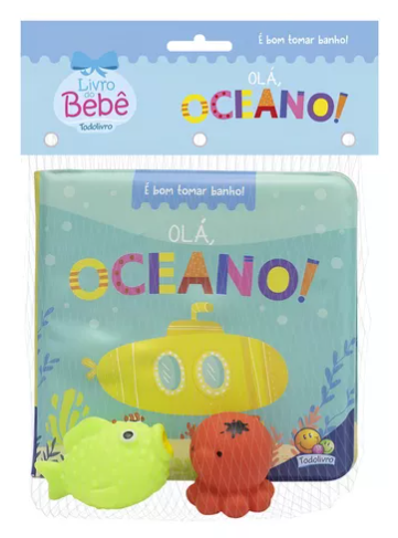 Livro de Banho é Bom Tomar Banho! Oceano