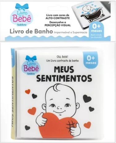 Livro Contraste de Banho! Meus Sentimentos