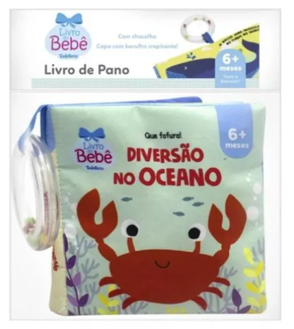 Livro de Pano Que Fofura! Diversão no Oceano