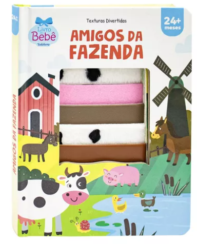 Texturas Divertidas! Amigos da Fazenda