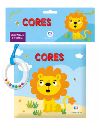 Livro de Pano - Vamos Brincar e Aprender Cores