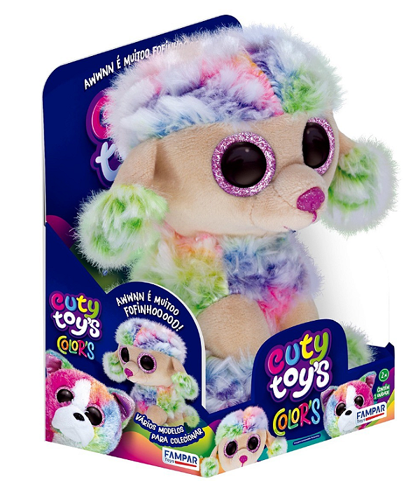 Pelúcia Cuty Toy's Colors
