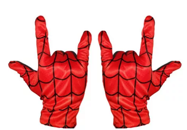 Luva Homem Aranha Curta