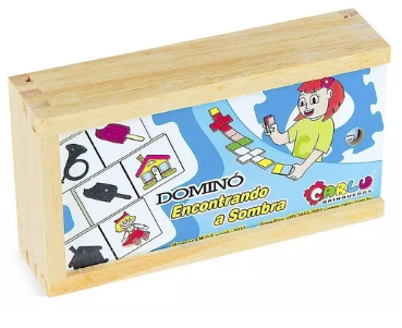 Dominó Encontrando a Sombra c/28 pçs