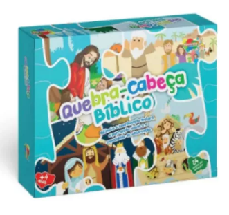 Quebra cabeça Bíblico c/24 pçs
