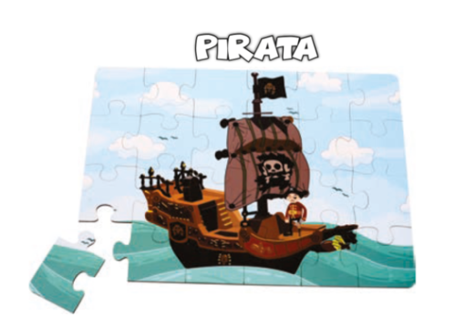 Quebra cabeça c/24 pçs